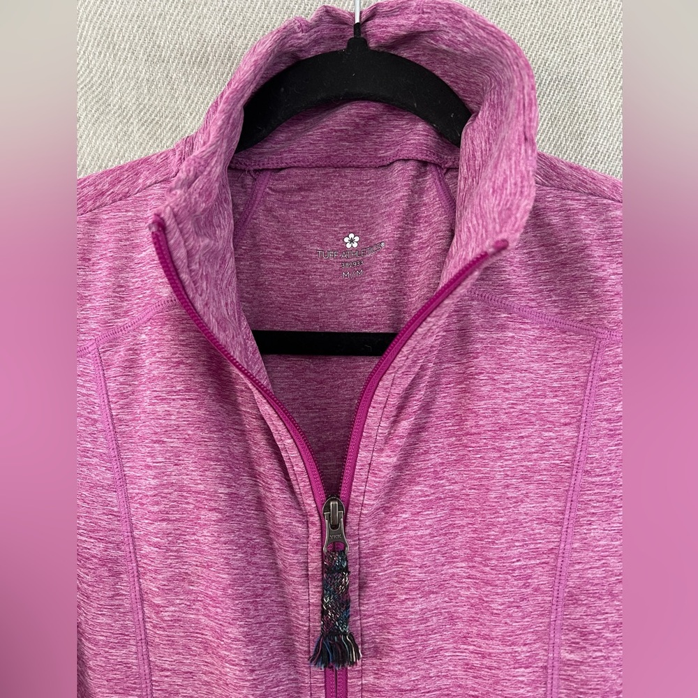 Pink Zip Up Sports Jacket - Picture 4 of 7